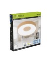 COIN * PLAFÓN REDONDO LED 80W - 2700-5000K - CON MANDO - MADERA